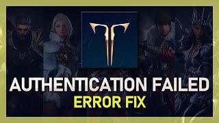 Lost Ark Server Authentication Failed Error Fix