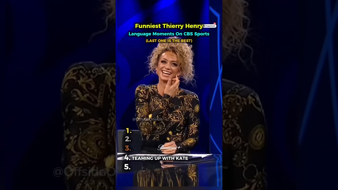 Thierry Henry Language Moments - CBS Sports