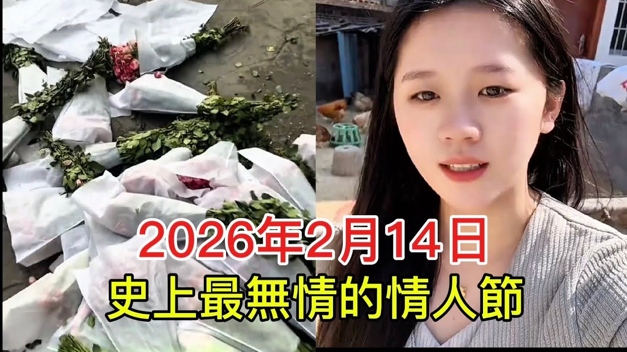 2026年2月14日 史上最無情的情人節！