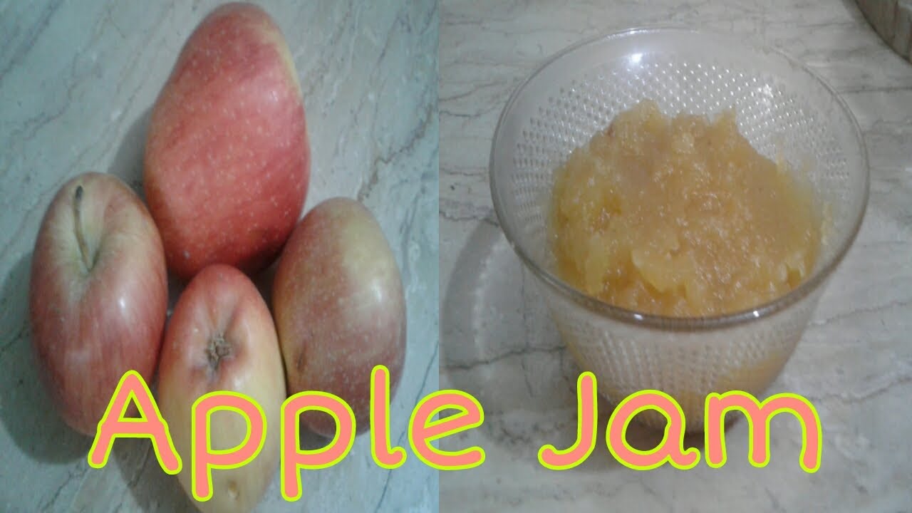 applejam Apple jam recipe homemade made Apple jam banane ka tarika