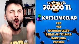 Supercell'in 30.000 TL Ödüllü YOUTUBER TURNUVASI Bitti! TÜM MAÇLARIM!