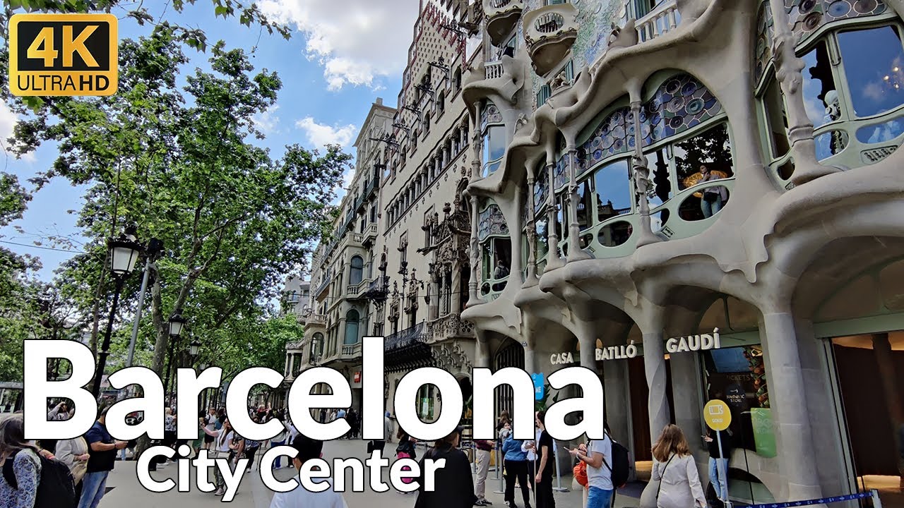 barcelona walking tour city center