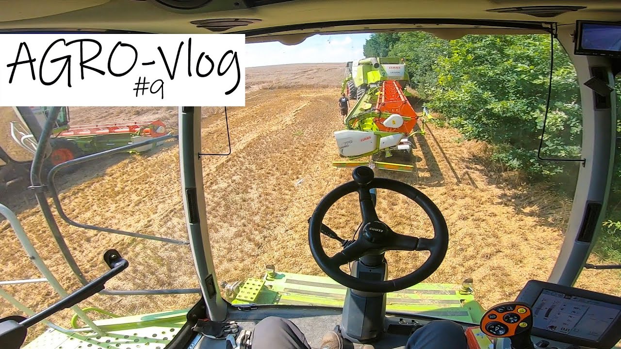 AGRO-Vlog #9✅ Presun v Poľsku 🇵🇱 Claas Lexion 670