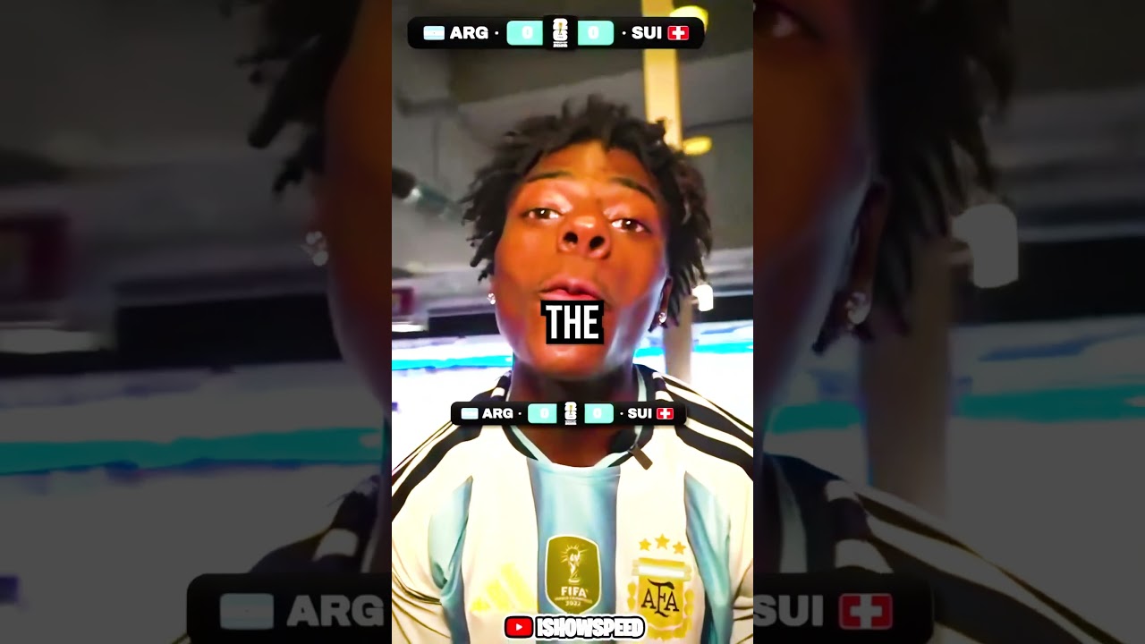 Speed Tries To Curse Argentina Against Their Match With Switzerland! 😭😳