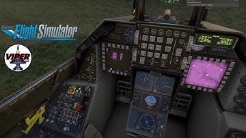 F-16C Viper Dark/Cold Start in MSFS2020