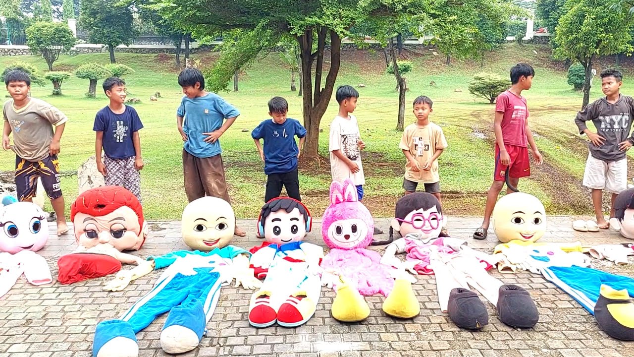 BADUT DATANG PAKAI MOBIL PIC UP 🔴 BADUT MAMPANG DI LEMPAR BADUT