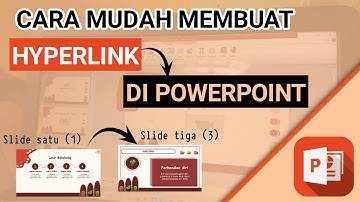 Cara Mudah Membuat Tombol Hyperlink di PPT | Cara Pindah Slide PPT Otomatis