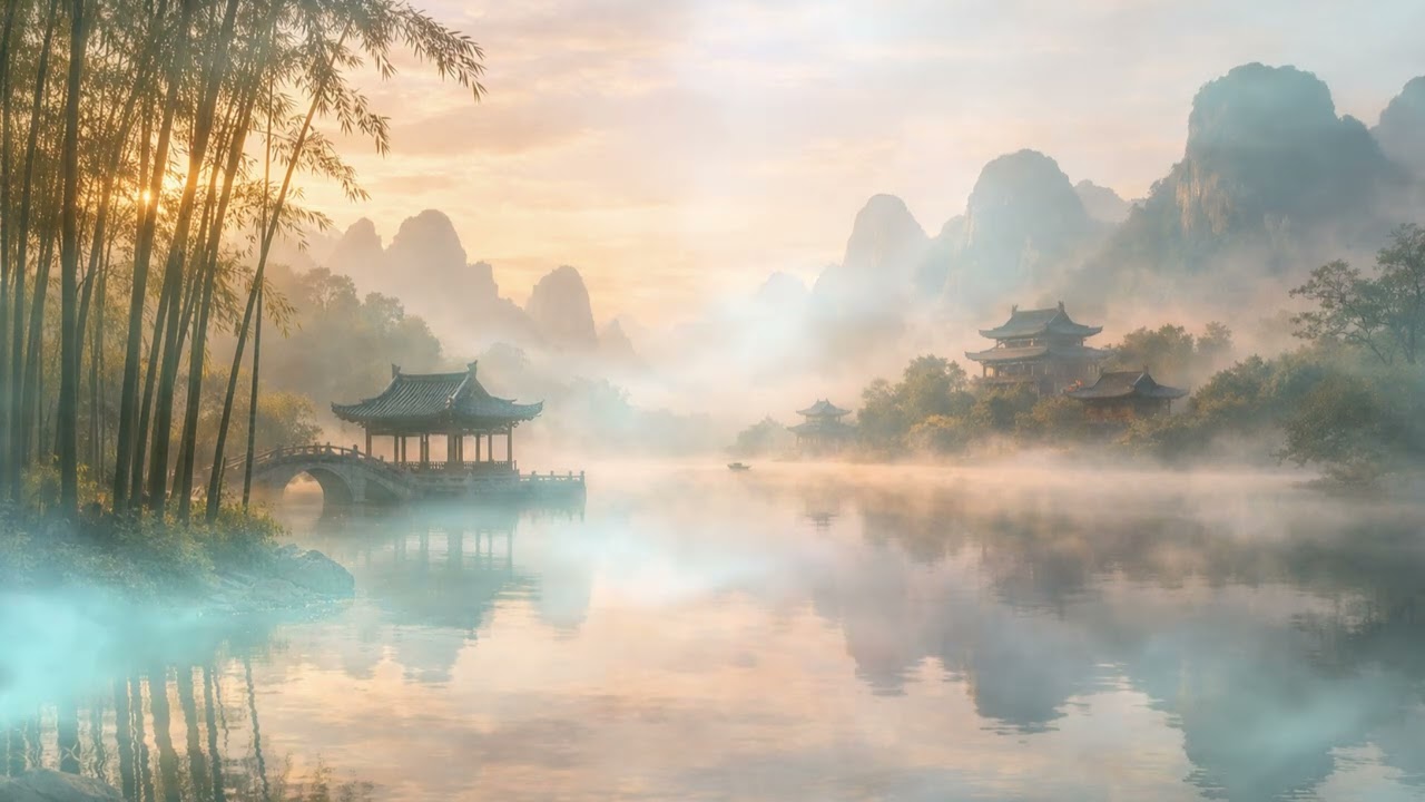 Chinese relaxation music. Stress relief, inner peace, zen ambience. 432 Hz. Anxiety relief.