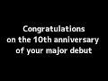 __(アンダーバー)国王メジャー10周年記念