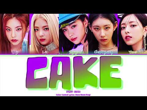 ITZY CAKE Color Coded Lyrics