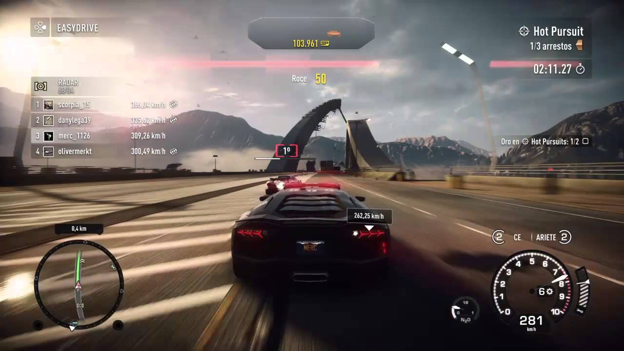 Need for Speed Rivals GAMEPLAY COP #2 [ES] - YouTube