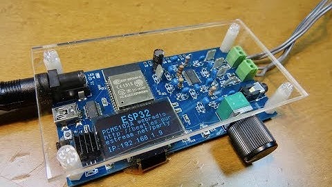 Practical web radio system by ESP32