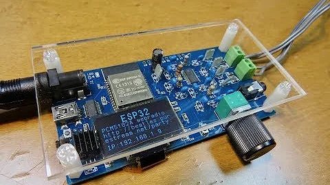 Practical web radio system by ESP32