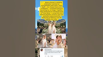 Selena Gomez’s wedding celebration reached an unforgettable peak when Taylor Swift. #taylorswift