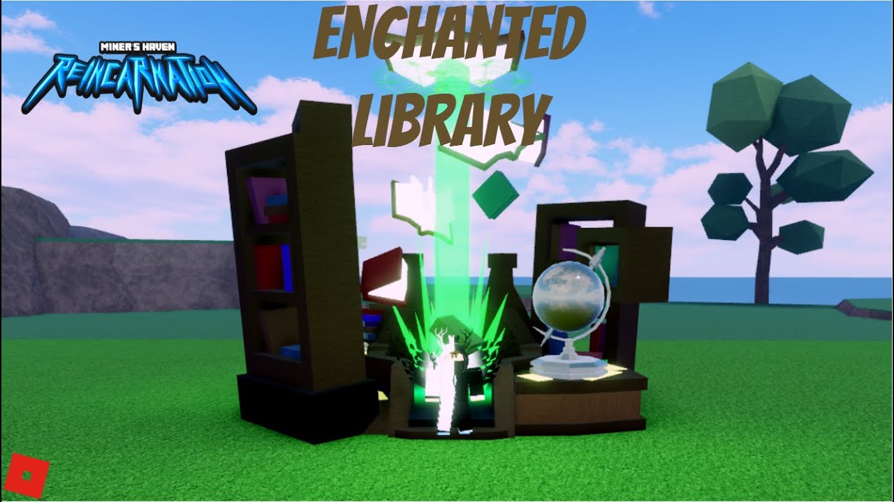 Enchanted Library Miner S Haven Review Youtube - enchanted library roblox