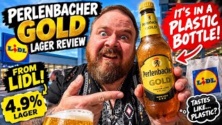 Perlenbacher gold |4.9%| Lidl German Lager review