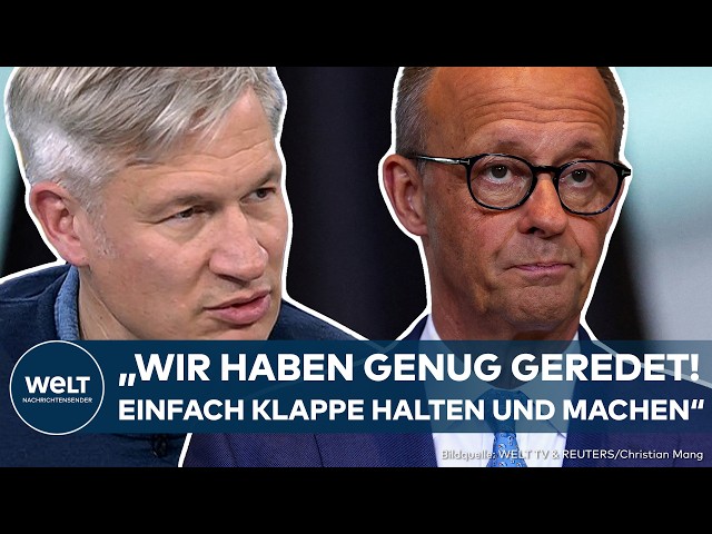 KOALITION: "Das ist absurd!" Schwarz-Rot bald am Ende? Ulf Poschardts düstere Merz-Prognose