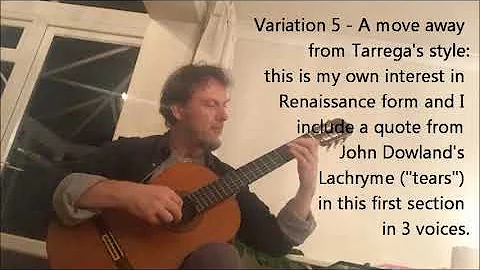 Variations (and Theme) on Lagrima - Francisco Trre...