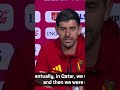 Courtois believes Egypt are Belgium's toughest opponent#courtois #belgium #egypt #worldcup