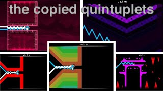 The Copied Quintuplets - 5 Copied Spam Challenge List Levels, But Nerfed