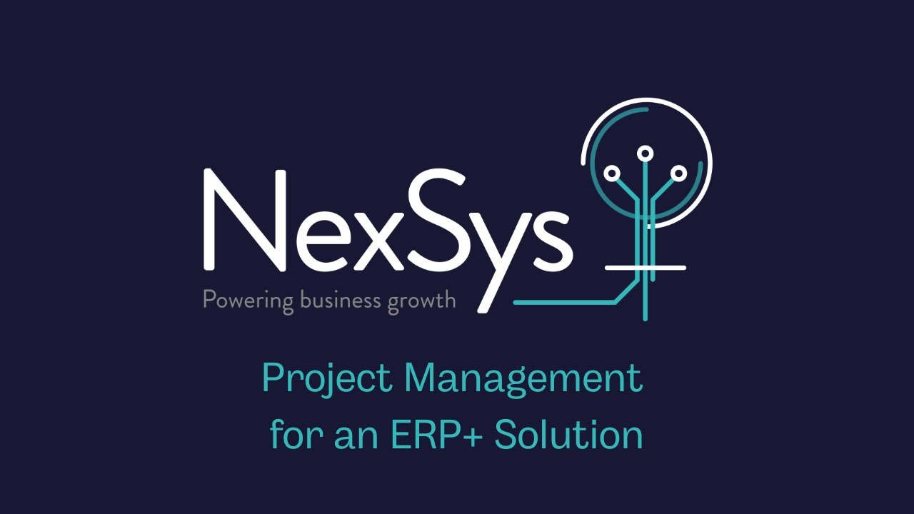Project Management for an ERP+ Solution - YouTube