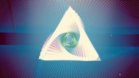 Flying Tunnel Triangle Light Retro 08 4K | Motion Graphics - Videohive template