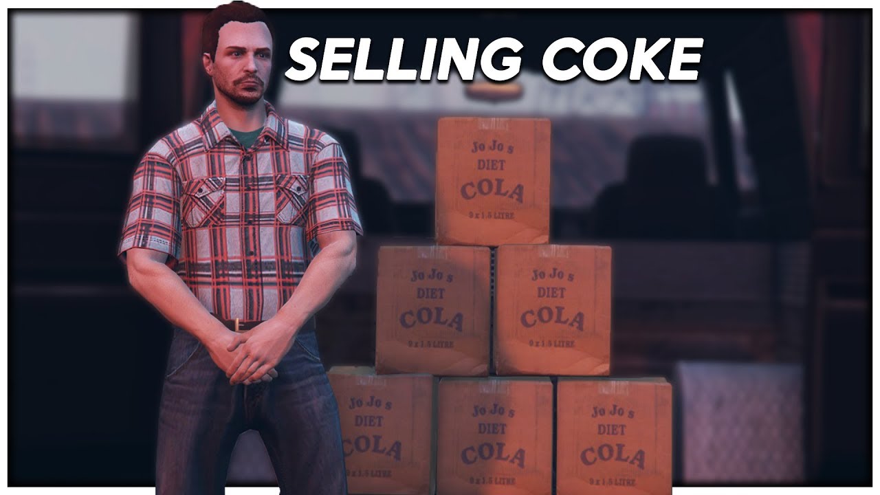 GTA RP | Cops Chase Me For SELLING COKE