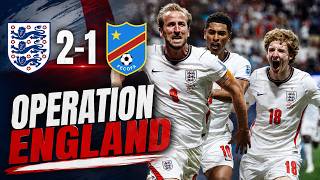 Bayern & England LEGEND! | England 2-1 DR Congo | #OperationEngland