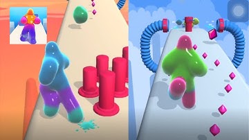 ‎Blob Runner 3D Gameplay Android,ios All Levels