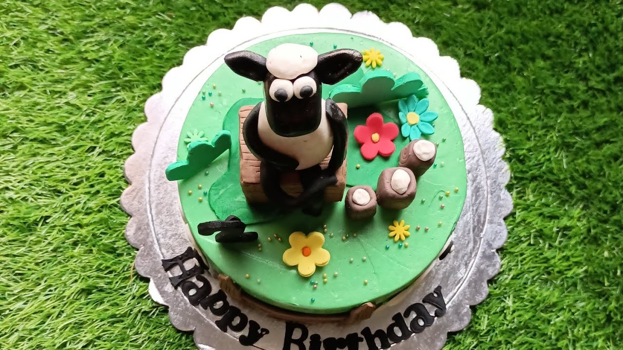 baa baa black sheep theme cake YouTube