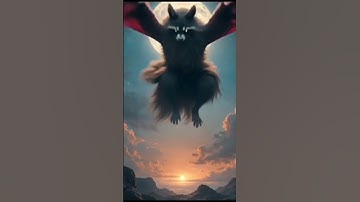 The devil flew into the sky