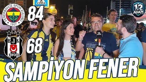 💥 FENERBAHÇE 84 - 68 BEŞİKTAŞ | ŞAMPİYON FENERBAHÇE! 🏆 | MAÇ SONU  RÖPORTAJI BÖLÜM/1#reklamdeğildir