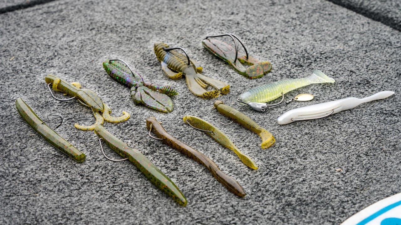 10 Pieces Soft Wacky Rigs Worms Baits Silicone Fish Lures Worms