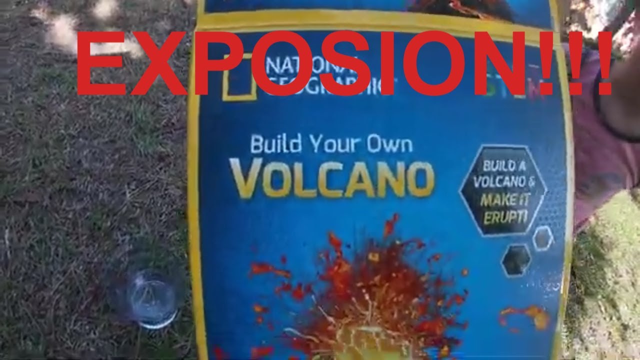 The Brick Castle: National Geographic STEM Build Your Own Volcano