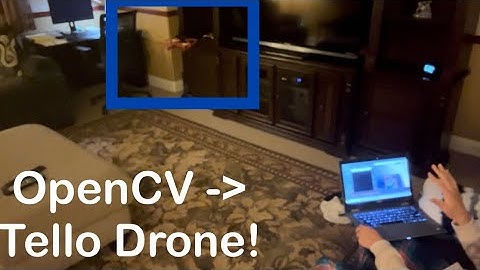 OpenCV Based Hand Controlled Drone