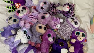 All of my six inch beanie boos | Ep. 6: Purple