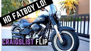 Buying a Used Harley Fat Boy Lo (FatBoy) on Craigslist | Flipping Motorcycles for Profit