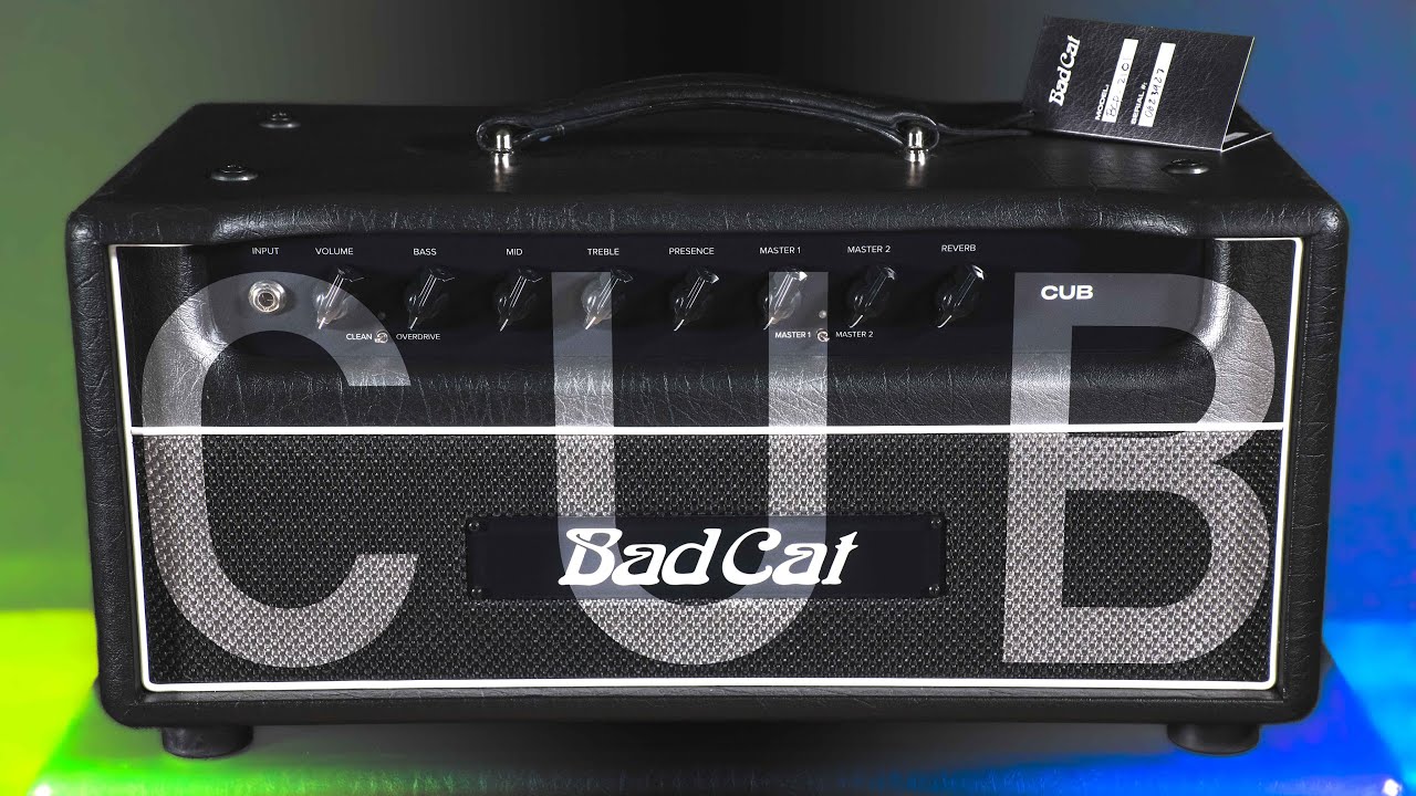 The NEWEST Bad Cat Cub!! (Knob turning and Guitar Solos)