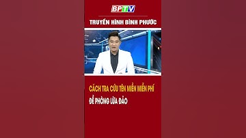 Cách tra cứu tên miền miễn phí đề phòng lừa đảo#shorts  | BPTV