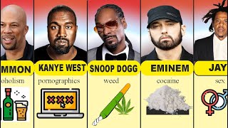 Famous Secret addiction of famous rappers part 1 Net Worth