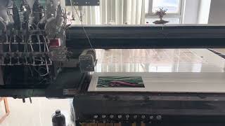 Glass Panel Printing Sample | Industrial Inkjet Technology