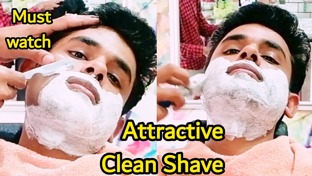 Trending barber shop for young || boy Clean Shave tutorial |2022 {Ali Hair Dresser} 🔥