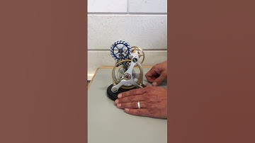 This is how a mechanical watch works