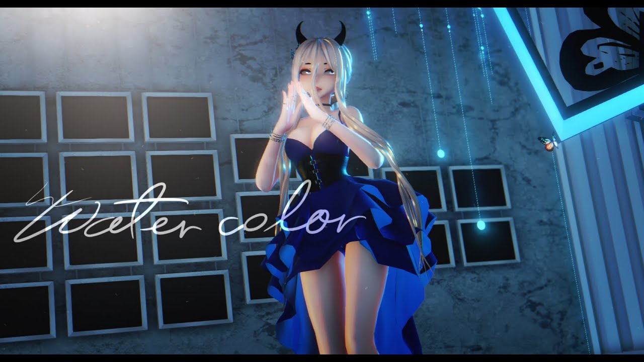 『 MMD 』WheeIn - Watercolour | Original Motion Download | 2k subscriber special