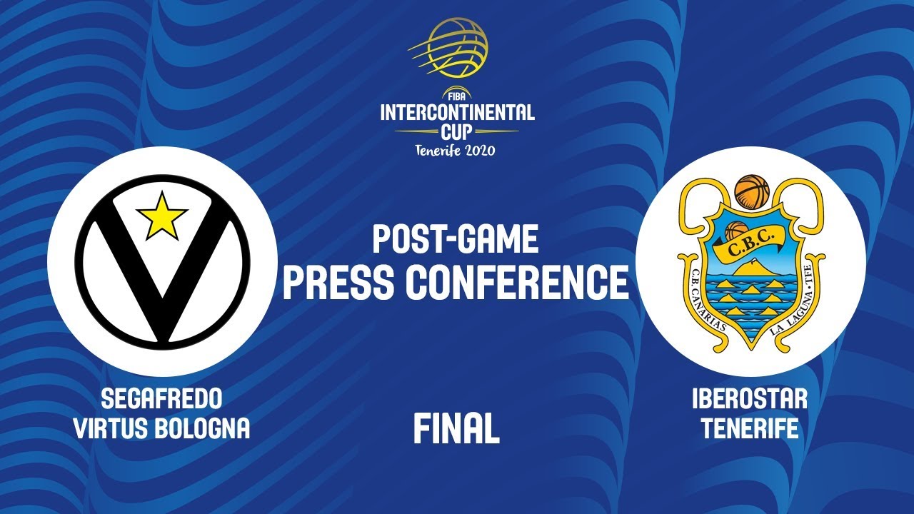 Segafredo Virtus Bologna v Iberostar Tenerife  -Final Press Conf- FIBA Intercontinental Cup