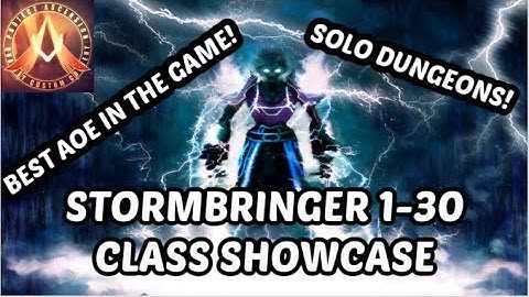 1-30 STORMBRINGER CLASS SHOWCASE! | Conquest of Azeroth Alpha | WoW with Custom Classes