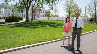 Raw Video: A Walk with the Teacher of the Year