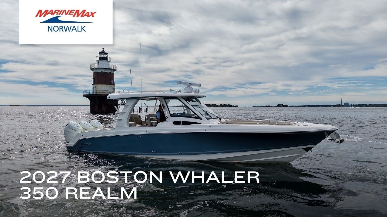 2027 Boston Whaler 350 Realm Boat For Sale at MarineMax Norwalk, CT
