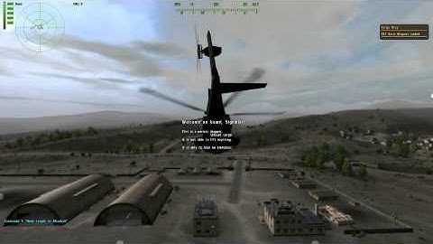 ArmA2 OA BAF Domination HC3 Merlin air dropping ammo