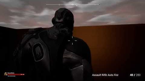 UE4 Dynamic day/night weather effects with attached flashlight to player head